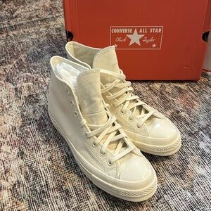 Brand new leather chucks